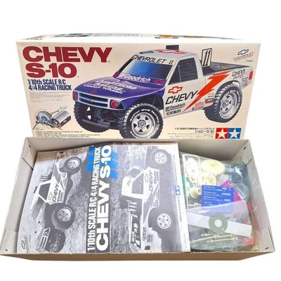 Tamiya 1/10 Chevy S-10 4WD RC Racing Truck Kit Item 58146 Unassembled - Image 1 of 4