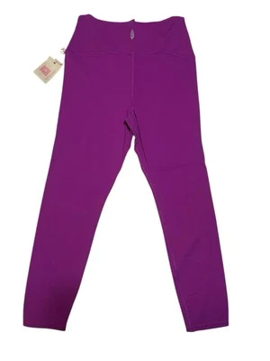 Free People x Hatch Never Better Maternity Fluorescent Berry Leggings NWT Size M - Image 1 of 4