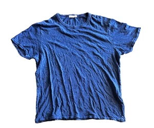 Alex Mill T-Shirt Herren Standard Baumwolle Kurzarm Rundhals Blau XL - Bild 1 von 5