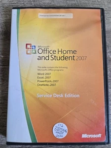 Microsoft Office Home and Student 2007 Service Desk Edition w/ Product Key - Picture 1 of 7