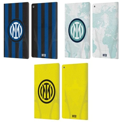 OFFICIAL INTER MILAN 2022/23 CREST KIT LEATHER BOOK WALLET CASE FOR AMAZON FIRE - Image 1 of 4