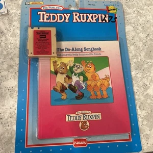RAR! Playschool 1992 Teddy Ruxpin Square Tape Cartridge The Do-Along Songbook - Bild 1 von 2