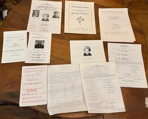 UHSC 1983–84 Spiritual Church Programs Lot - Mediums, Mothers, Conventions H03 - Picture 1 of 24