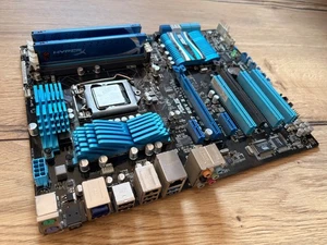 ASUS P8P67 REV 3.1 mit Intel Core i5 2500k 3,3 GHz CPU und Kingston 8GB RAM - Bild 1 von 8