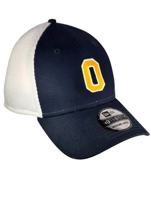 Oxford Michigan Wildcats Hat New Era 39Thirty Flex Fit M/L Navy White - Image 1 of 4