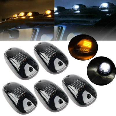 5X Auto LED Blinker Dachbeleuchtung Dach Lampen Leuchten Für LKW KFZ Cab 12V/24V - Bild 1 von 4