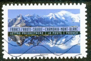 TIMBRE FRANCE OBLITERE AUTOADHESIF N° 1362 MONT BLANC CHAMONIX - Photo 1/1