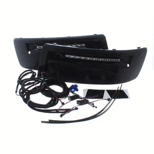 VW Volkswagen Transporter 2010-2015 T5 Black Daytime Running Light Kit - Picture 1 of 1