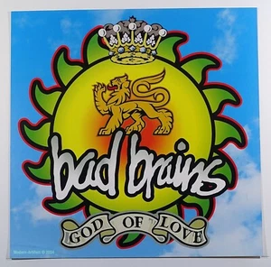 Bad Brains "GOD OF LOVE" POSTER FLAT PROMO - doppelseitig 12x12" orig. 1995 RAR - Bild 1 von 2