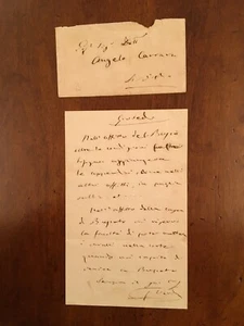 Lettera autografa di Giuseppe Verdi - Picture 1 of 1