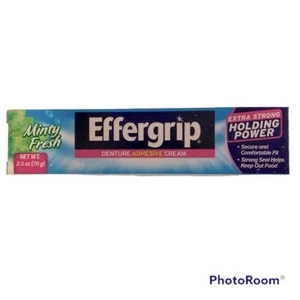 6 x Effergrip Prothesen Haftcreme Minty Fresh 2,5 Oz. - Bild 1 von 1