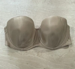 Fantasie Women's Smoothing Moulded Strapless Bra Size 30F Beige - Picture 1 of 7