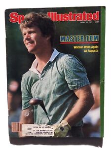 Sports Illustrated Tom Watson April 20, 1981 Wayne Gretzky, Dave Winfield