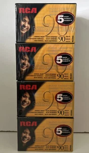 RCA Audio Cassette Tapes HI-FI stereo RC90 4 5-Packs (90 Minutes Each) - Picture 1 of 6