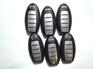 LOT 6 NISSAN FACTORY OEM KEYLESS REMOTE KEY FOB LOT S180144310 285E3-4RA0B - Picture 1 of 3