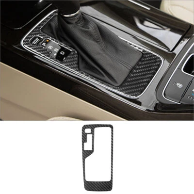 Cubierta interior de cambio de marchas automático de fibra de carbono para Kia Cadenza 2014-16 Foto 1 de 4