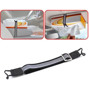 Elastic Fixing Straps For Holder Belt Box Holder Auto Car Sun Visor Car Tissue - Picture 1 of 8