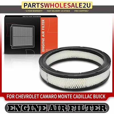 Engine Air Filter for Chevrolet Malibu 1978 Eldorado 1980-1985 Camaro K20 Pickup - Изображение 1 из 4