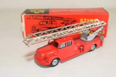 A6 1:50 TEKNO DENMARK 445 SCANIA VABIS CAMION DEI POMPIERI STEGBAGN VN COME N... - Immagine 1 di 4