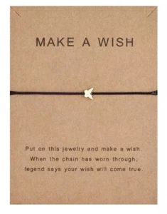 make a wish butterfly bracelet Black Only - Picture 1 of 2