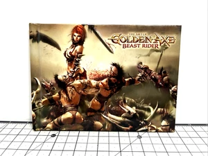 The Art Of Golden Axe Beast Rider Saga Promo Hardcover Art Book NUR Bewertung M - Bild 1 von 7