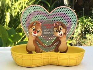 Disney Chip & Dale Jewelry Dish Trinket Tray Oh My Disney NWT 5"x 6 1/4"x 4 1/2" - Picture 1 of 5