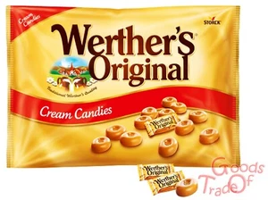 WERTHERS ORIGINAL XXL - Klassische Sahnebonbons / 1000 g - 1 kg Beutel / NEU - Bild 1 von 1