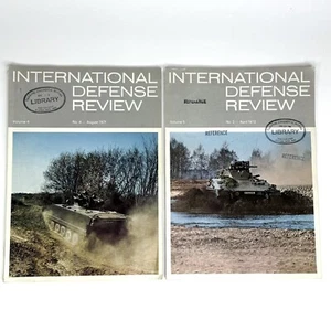 Two International Defense Review Magazines 1971 & 1972 Volumes 4 & 5 - Foto 1 di 16