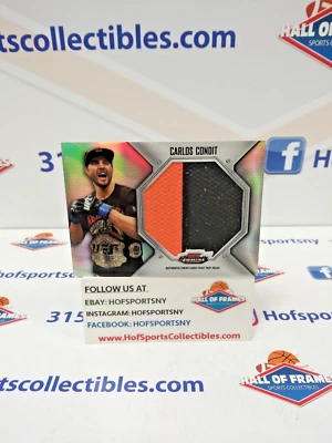2012 TOPPS FINEST CARLOS CONDIT UFC JUMBO MAT RELIC - Image 1 of 3