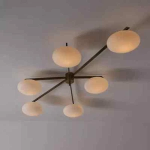 'Sei Lune' Ceiling Light by Angelo Lelii for Arredoluce - Picture 1 of 8