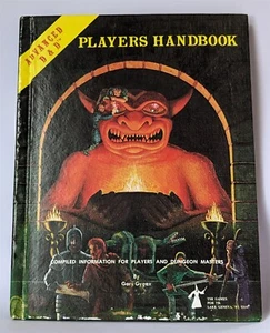 ADVANCED DUNGEONS & DRACHEN SPIELER HANDBUCH von GARY GYGAX! 6. DRUCK 1980! - Bild 1 von 4