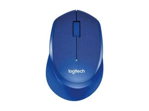 Logitech M330 SILENT PLUS Blue wireless 1000dpi Gaming Mouse - Picture 1 of 5