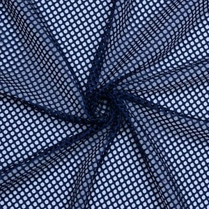Navy King Mesh Athletic Uniform Jersey Fabric - 60" Wide - Large Holes - Picture 1 of 5