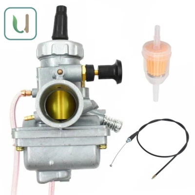 New Carburetor with Throttle Cabole For Suzuki DR125 1982-1988 — 第 1/4 张图片