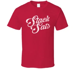 T-Shirt Stack Sats Bitcoin Worn Look - Bild 1 von 2