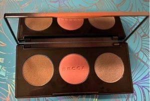 BECCA SUNCHASER PALETTE ~BRONZE, BLUSH + HIGHLIGHT BNIB 0.42oz. New & Authentic - Picture 1 of 7