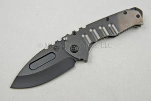Medford Praetorian T Knife DP CPM-3V & Ti Handles (Tum) w/ Ti Hdw (PVD) (481) - Picture 1 of 5