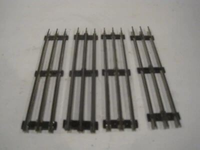 Vintage 4x Piece Straight 027 Gauge Track 3  Rail 8.75" - Image 1 of 4