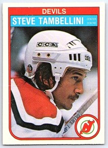 1982-83 O-Pee-Chee **C** Steve Tambellini New Jersey Devils #147