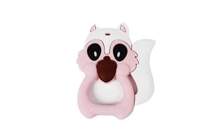Sweetie TR032 Beißring Beißring Eichhörnchen Spielzeug Silikon Beißring für Babys - Bild 1 von 2