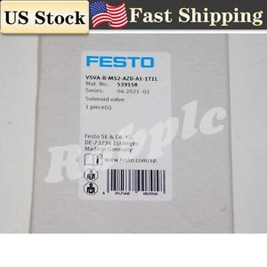 New FESTO VSVA-B-M52-AZD-A1-1T1L 539158 Solenoid Valve Module 145PSI 24VDC Unit - Picture 1 of 7