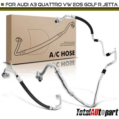 Suction & Discharge Assembly for Audi A3 06-08 Volkswagen Golf R Jetta GTI 2.0L - Image 1 of 4