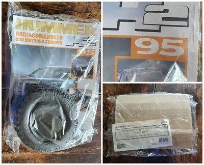 Fascicolo HUMMER H2 1:8 modello radiocomandato  HOBBY&WORK n 95 auto fuoristrada - Immagine 1 di 4