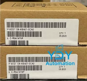 1PC Siemens 6ES7136-6BA01-0CA0 6ES7 136-6BA01-0CA0 New In Box Expedited Shipping - Picture 1 of 3