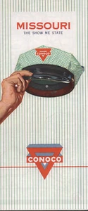 1961 Conoco Road Map: Missouri NOS - Bild 1 von 1
