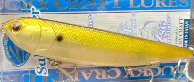 "Señuelo de pesca Lucky Craft SW Sammy 128 Topwater 5"" para caminar en tierra - brillo dorado" Foto 1 de 4