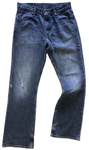 Levi's 507 High Rise Bootcut W32 L32 Vintage Women Blue Jeans - Picture 1 of 11
