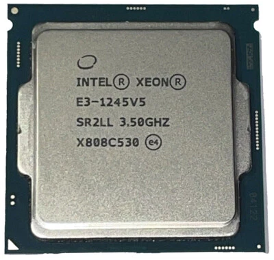 Intel Xeon E3-1245 V5 SR2LL 3.50GHz 8MB Quad Core LGA1151 CPU Processor - Image 1 of 2