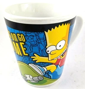 The Simpsons Bart :- Go Big or Go HOME - Mug Cup - Good condition. - Picture 1 of 8