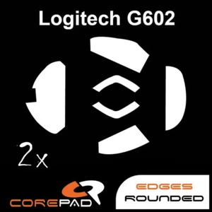 Corepad Skatez Logitech G602 Replacement Mouse Feet Teflon PTFE Hyperglides - Picture 1 of 1